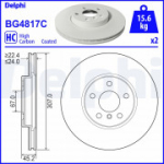 Piduriketas DELPHI BG4817C
