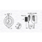 Generaator MAGNETI MARELLI 063377005010