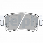 Piduriklotsi komplekt, ketaspidur DELPHI LP2188