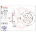 Piduriketas BREMBO 08.9913.11