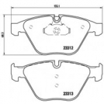 Piduriklotsi komplekt, ketaspidur BREMBO P 06 054