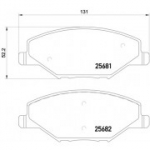 Piduriklotsi komplekt, ketaspidur BREMBO P 85 121