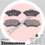 Piduriklotsi komplekt, ketaspidur ZIMMERMANN 23070.195.1