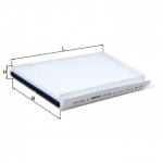 Filter, salongi&otilde;hk MAHLE ORIGINAL LA 156