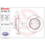 Piduriketas BREMBO 08.8868.20