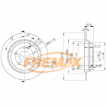 Piduriketas FREMAX BD-0416