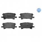 Piduriklotsi komplekt, ketaspidur MEYLE 025 239 6715