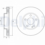 Piduriketas DELPHI BG4554C
