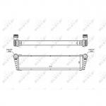 Radiaator, mootorijahutus NRF 53799