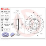 Piduriketas BREMBO 09.A532.1X