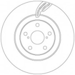 Piduriketas TRW DF6792S