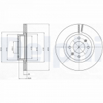 Piduriketas DELPHI BG4295