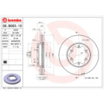 Piduriketas BREMBO 09.B063.10