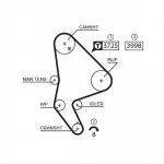 Hammasrihm GATES 5588XS