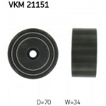 Seade ja juhtrull, hammasrihm SKF VKM 21151