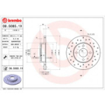 Piduriketas BREMBO 08.5085.1X