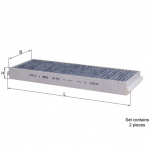 Filter, salongi&otilde;hk MAHLE ORIGINAL LAK 239/S