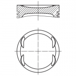 Kolvid MAHLE ORIGINAL 004 08 00