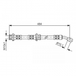 Pidurivoolik BOSCH 1 987 476 801
