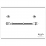 Pidurivoolik CORTECO 19032997