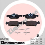 Piduriklotsi komplekt, ketaspidur ZIMMERMANN 22143.180.2