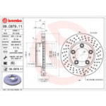 Piduriketas BREMBO 09.C879.11