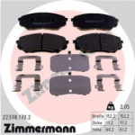 Piduriklotsi komplekt, ketaspidur ZIMMERMANN 22378.170.2