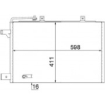 Kondensaator,kliimaseade MAHLE ORIGINAL AC 370 000S