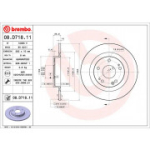 Piduriketas BREMBO 08.D718.11