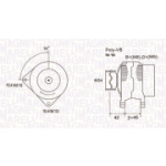 Generaator MAGNETI MARELLI 063731564010