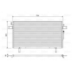 Kondensaator, kliimaseade VALEO 814489
