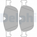 Piduriklotsi komplekt, ketaspidur DELPHI LP2140