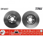 Piduriketas TRW DF4257