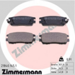 Piduriklotsi komplekt, ketaspidur ZIMMERMANN 21840.145.1