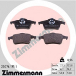 Piduriklotsi komplekt, ketaspidur ZIMMERMANN 23076.175.1