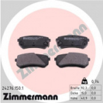 Piduriklotsi komplekt, ketaspidur ZIMMERMANN 24276.150.1