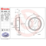 Piduriketas BREMBO 09.A450.11