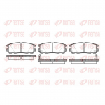 Piduriklotsi komplekt, ketaspidur REMSA 0426.02