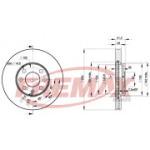 Piduriketas FREMAX BD-7879