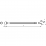 Pidurivoolik METZGER 4110381