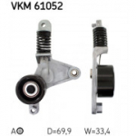 Pingutusrull, soonrihm SKF VKM 61052