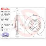 Piduriketas BREMBO 09.C245.11