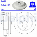 Piduriketas DELPHI BG4826C