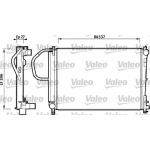 Radiaator, mootorijahutus VALEO 732883
