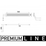 &Otilde;liradiaator, roolimine MAHLE ORIGINAL CLC 93 000P