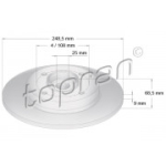 Piduriketas TOPRAN 721 185