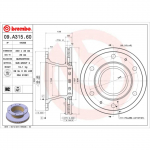 Piduriketas BREMBO 09.A315.60