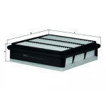 &Otilde;hufilter MAHLE ORIGINAL LX 2834