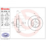 Piduriketas BREMBO 08.9739.10
