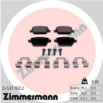 Piduriklotsi komplekt, ketaspidur ZIMMERMANN 24537.160.2